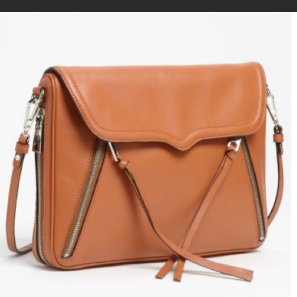 Rebecca Minkoff Markey Envelope Leather Clutch